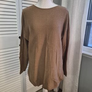 Michael Kors Camel Knit Top